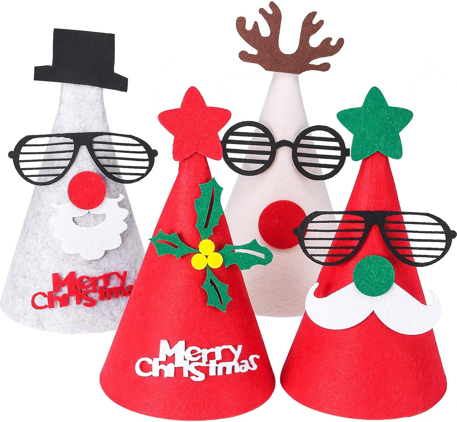 different christmas hats