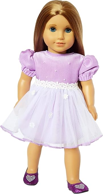lavender easter dress girl
