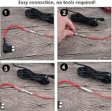 Gebildet Dash Cam Hardwire Kit Mini USB 10ft 12V-24V to 5V with Fuse view 6