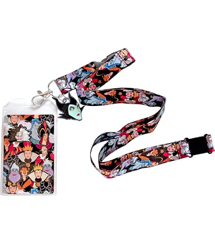 Cool Cartoon Yoda Lanyard & Key Chain Set - Multicolor ID Holder For Unisex