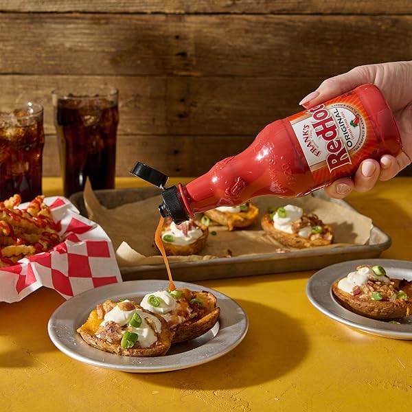 FRANK’S REDHOT ORIGINAL HOT SAUCE, PLASTIC BOTTLE, 12 FL OZ