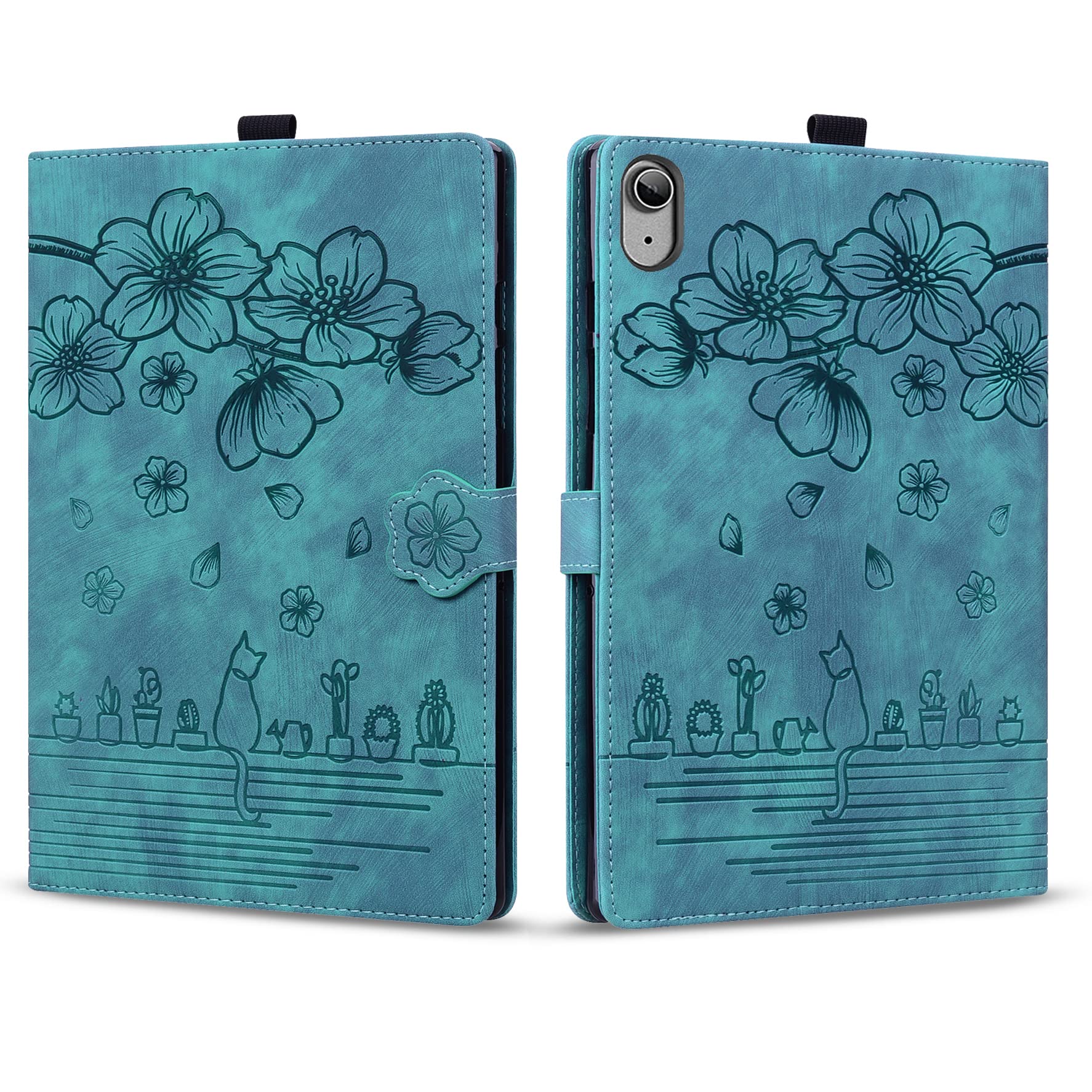 Rosbtib Case for ipad 10. Generation 2022 ipad 10.9 Case, PU Leather Flip Cover with Card Slots Protective Tablet Case iPad 10 Generation 10.9 Inch 2022, Green — image 1