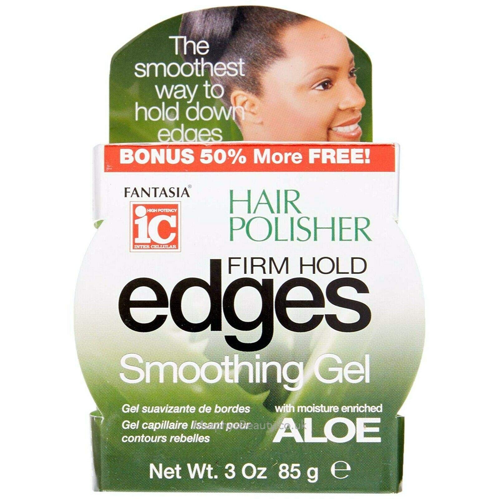 Fantasia IC Hair Polisher Firm Hold Edges Smoothing Gel 85g