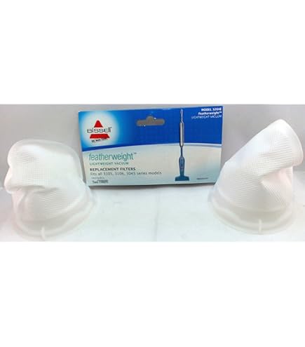 6 Filtri A Rete Di Ricambio Per Aspirapolvere Bissell Featherweight - Modelli 3105, 3106, 3045, 32045 - Parte 3204E