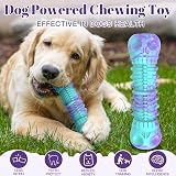 HETOO Indestructible Skull Dog Toy Durable Rubber Chew for Medium Large Dogs view 2