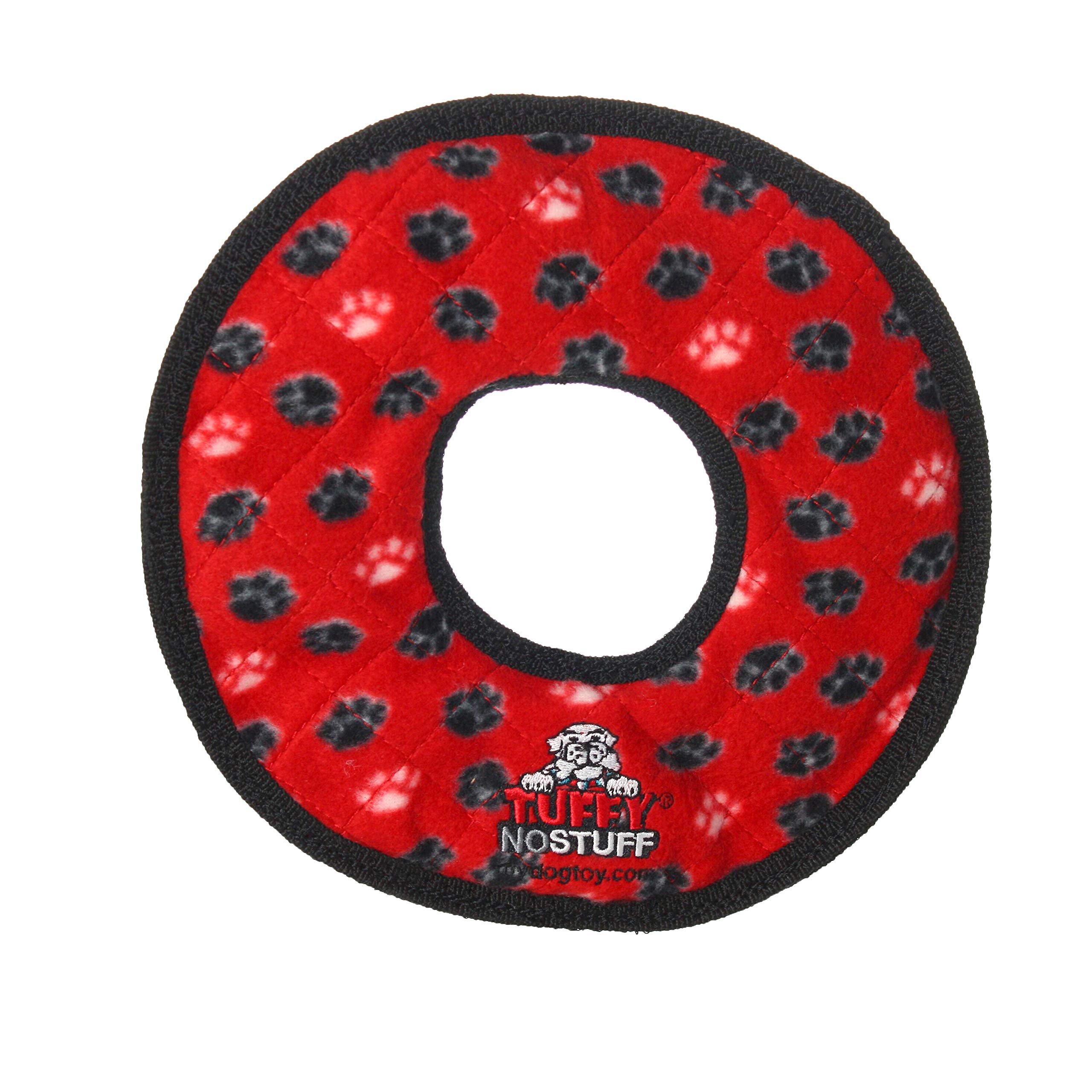Tuffy No Stuff Ultimate Ring Paw, Red