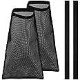 homfanseec 2 Pack Dryer Vent Lint Bags Lint Traps Lint Dust Bag, Lint Bag for Dryer Vent Outdoor, Dryer Lint Catcher for Outdoor Indoor Dryer Vents Capturing Lint and Dust(Black)