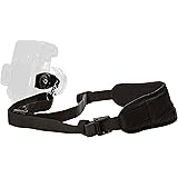 Amazon Basics Padded Camera Shoulder Sling Strap - 13.5 x 3.2 x .5 Inches, Black