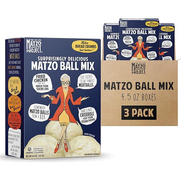 Amazon.com: The Matzo Project Matzo Ball Soup Mix Kit, Natural