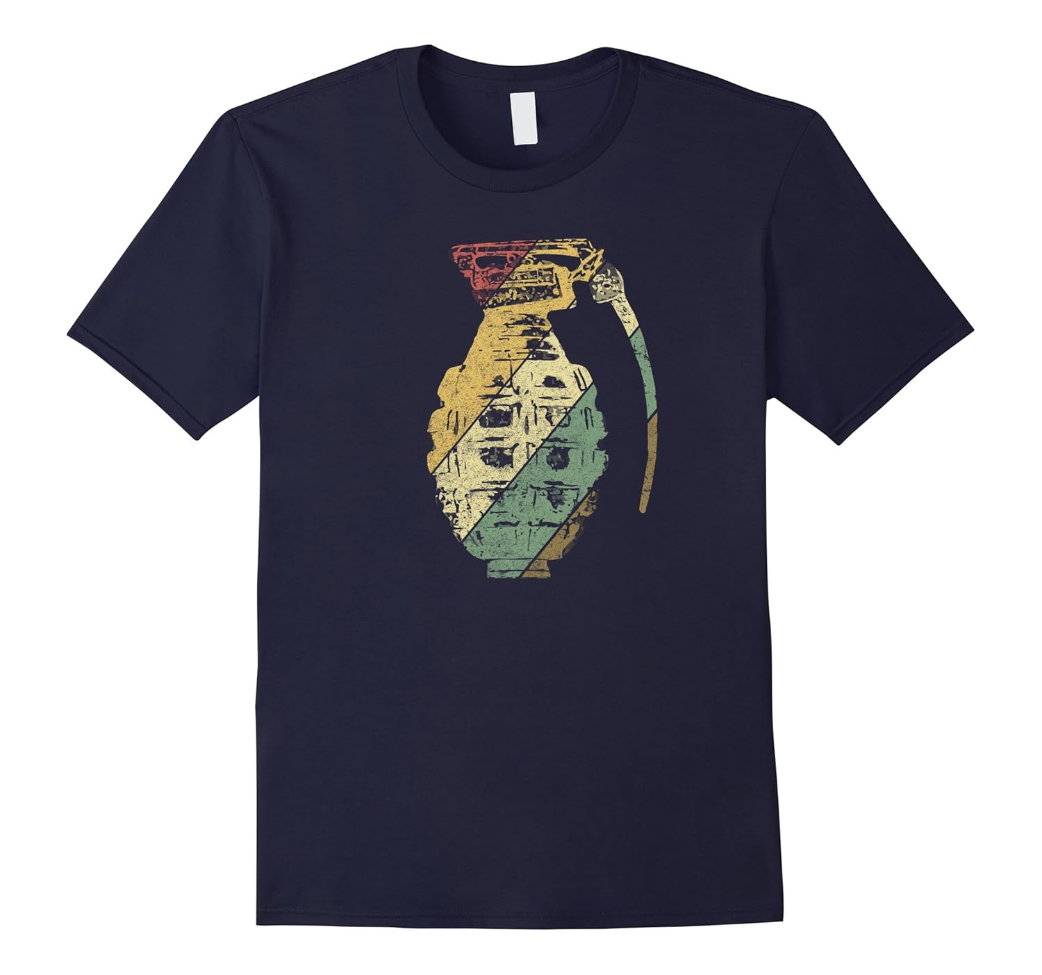 Grenade T-Shirt - Retro Vintage Shirt-ANZ