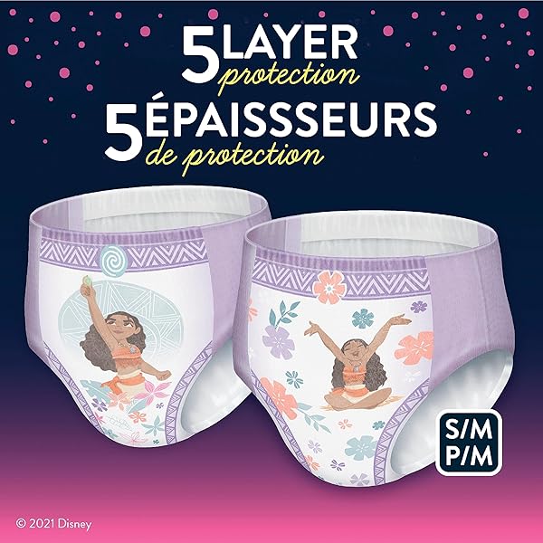 GOODNITES GOODNITES BEDWETTING UNDERWEAR FOR GIRLS, S/M, 44 CT, SIZE 4-GIRL, 44 COUNT