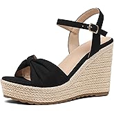 SaraIris Sandals for Women Gladiator Ankle Strap High Heel Platform Wedge Rainbow Sandals for Women