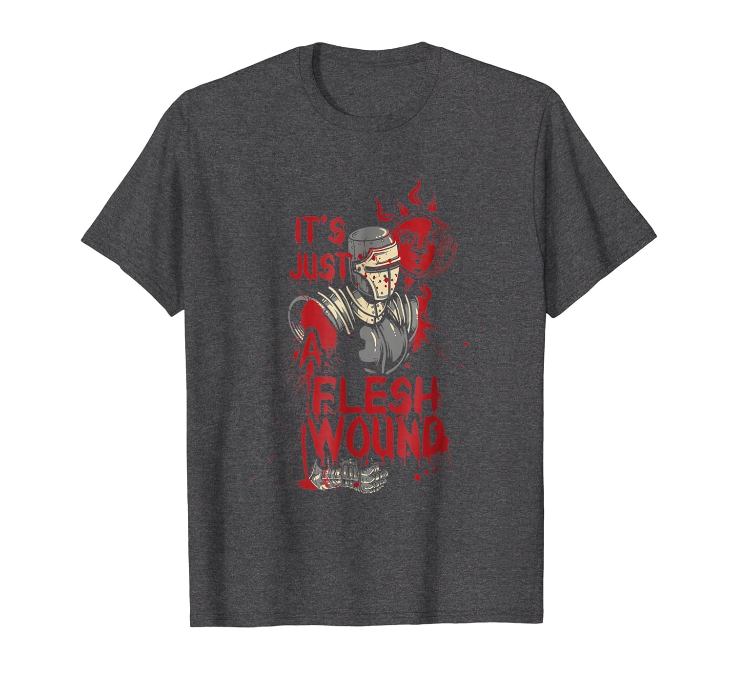 It's Just A Flesh Wound Funny Halloween T-shirt- TPT