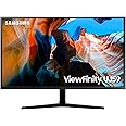 SAMSUNG 32" UJ59 Series 4K UHD (3840x2160) Computer Monitor, HDMI, Display Port, Eye Saver/Flicker Free Mode, FreeSync, LU32J