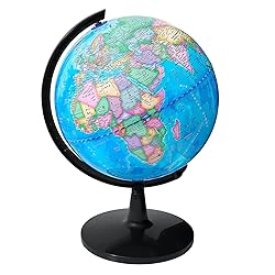 GOCHANGE 8" World Globe with Thickened Base - More