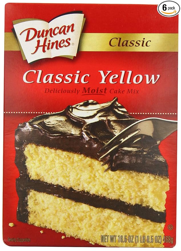 Duncan Hines Cake Mix and Frosting
