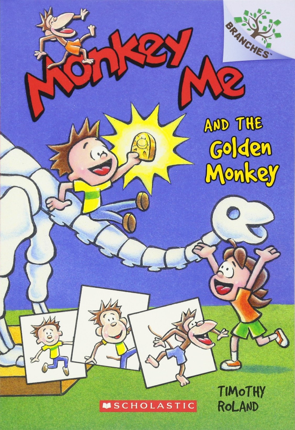 Amazon Com Monkey Me And The Golden Monkey A Branches Book Monkey Me 1 1 Roland Timothy Roland Timothy Books