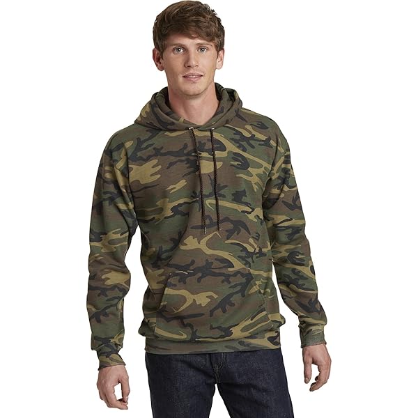 Pro Club Men's Heavyweight Full Zip Fleece Hoodie, Green