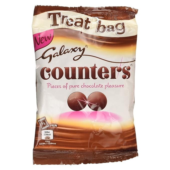 Galaxy Counters Chocolate Treat Bag, 85g Amazon.co.uk Prime Pantry