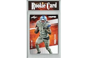 Certified Mint+ Jahmyr Gibbs 2023 Leaf HYPE #125 Only 5000 Made Rookie Card Detroit Lions