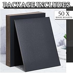 50 Pcs Book Board, Binders Board Chipboard Designer