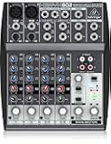 Behringer Xenyx 802 Premium 8-Input 2-Bus Mixer with Xenyx Mic Preamps and British EQs