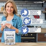 NKD Living Inulin High Grade Prebiotic Fibre Powder 1 Kg EU Manufactured view 5