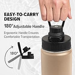 Y TOP 24 oz Insulated Stainless Steel Water Bottle