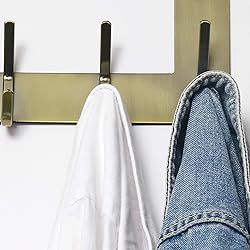 Dseap Over The Door Hook Hanger - 6 Hooks Over Door