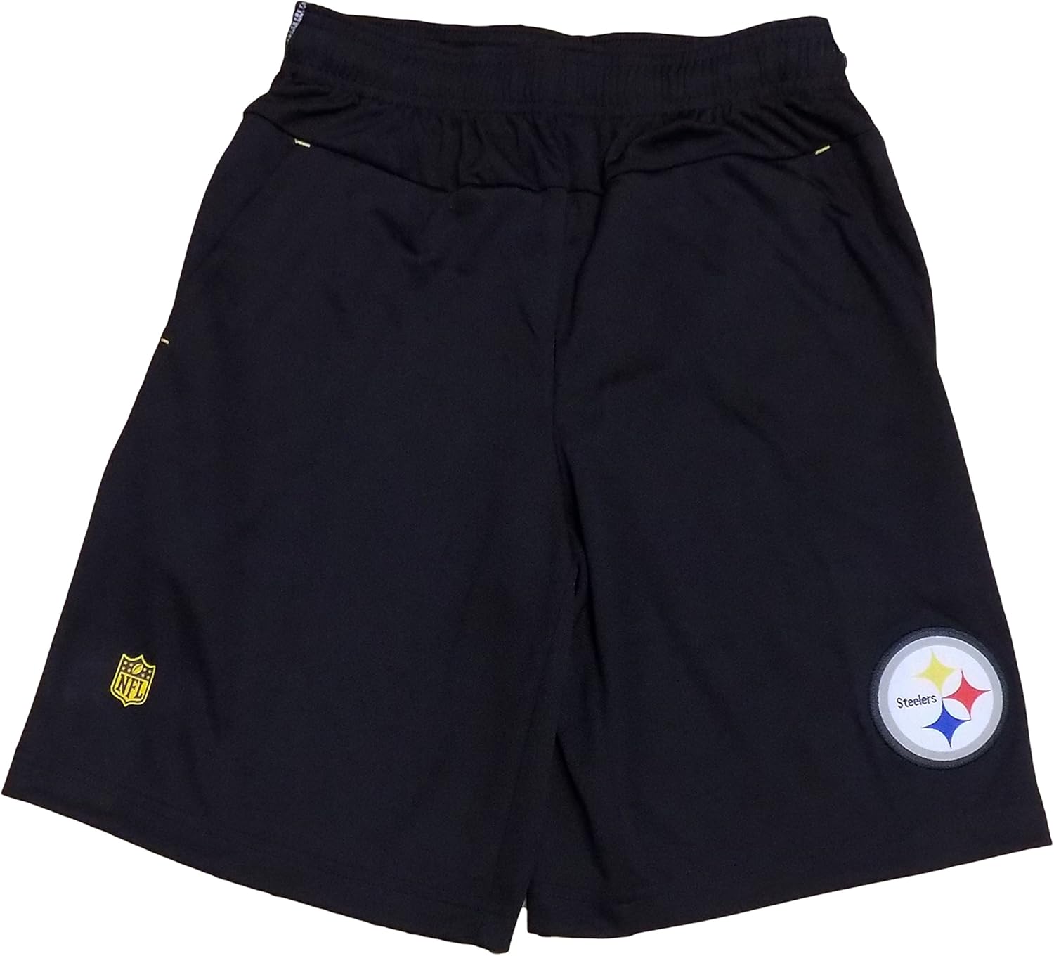 Outerstuff Pittsburgh Steelers Youth Printed All Over Black Pajama