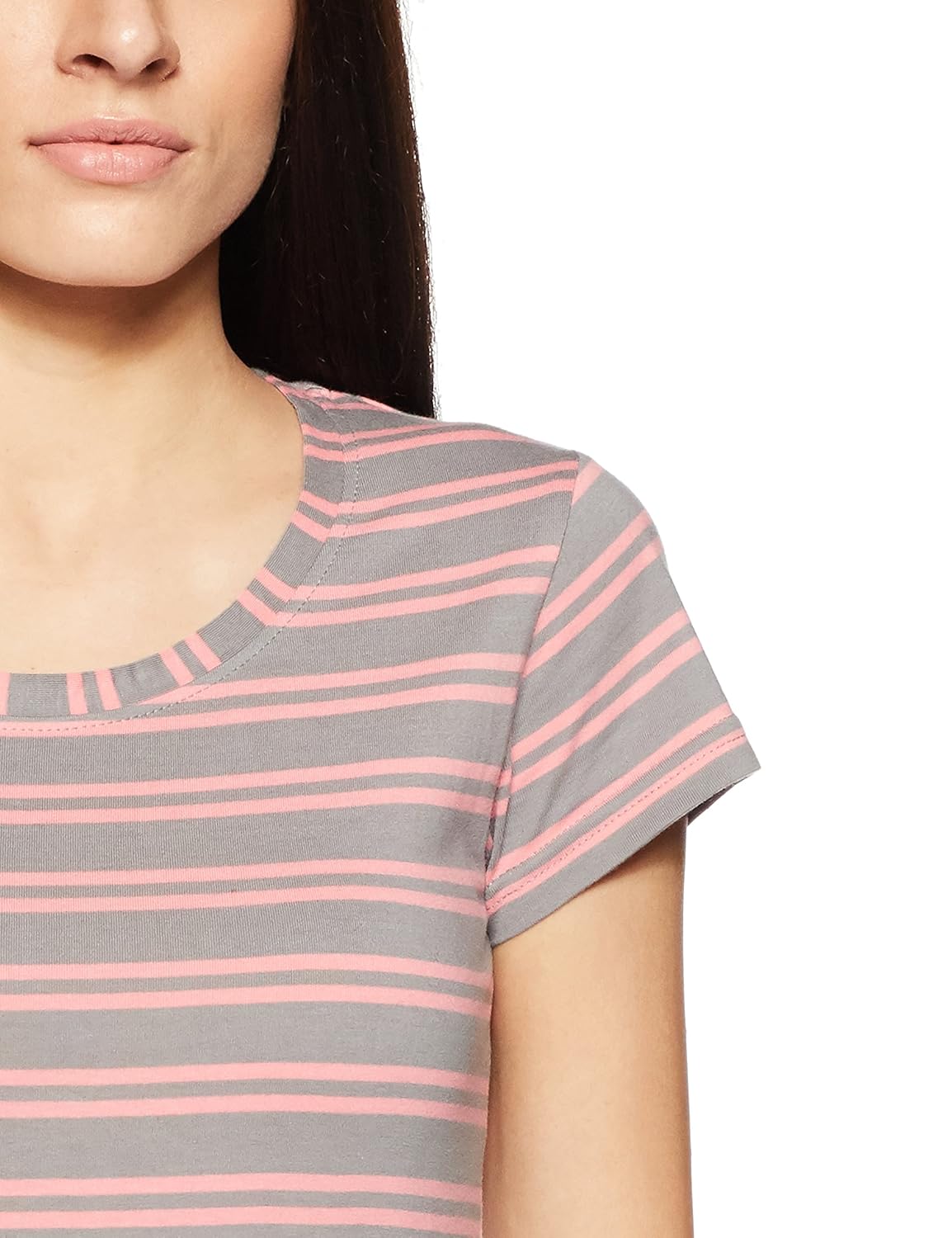 sugr women's striped t-shirt