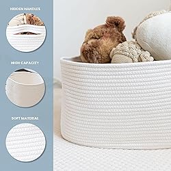 OrganiHaus Set of 3 Woven Storage Baskets for