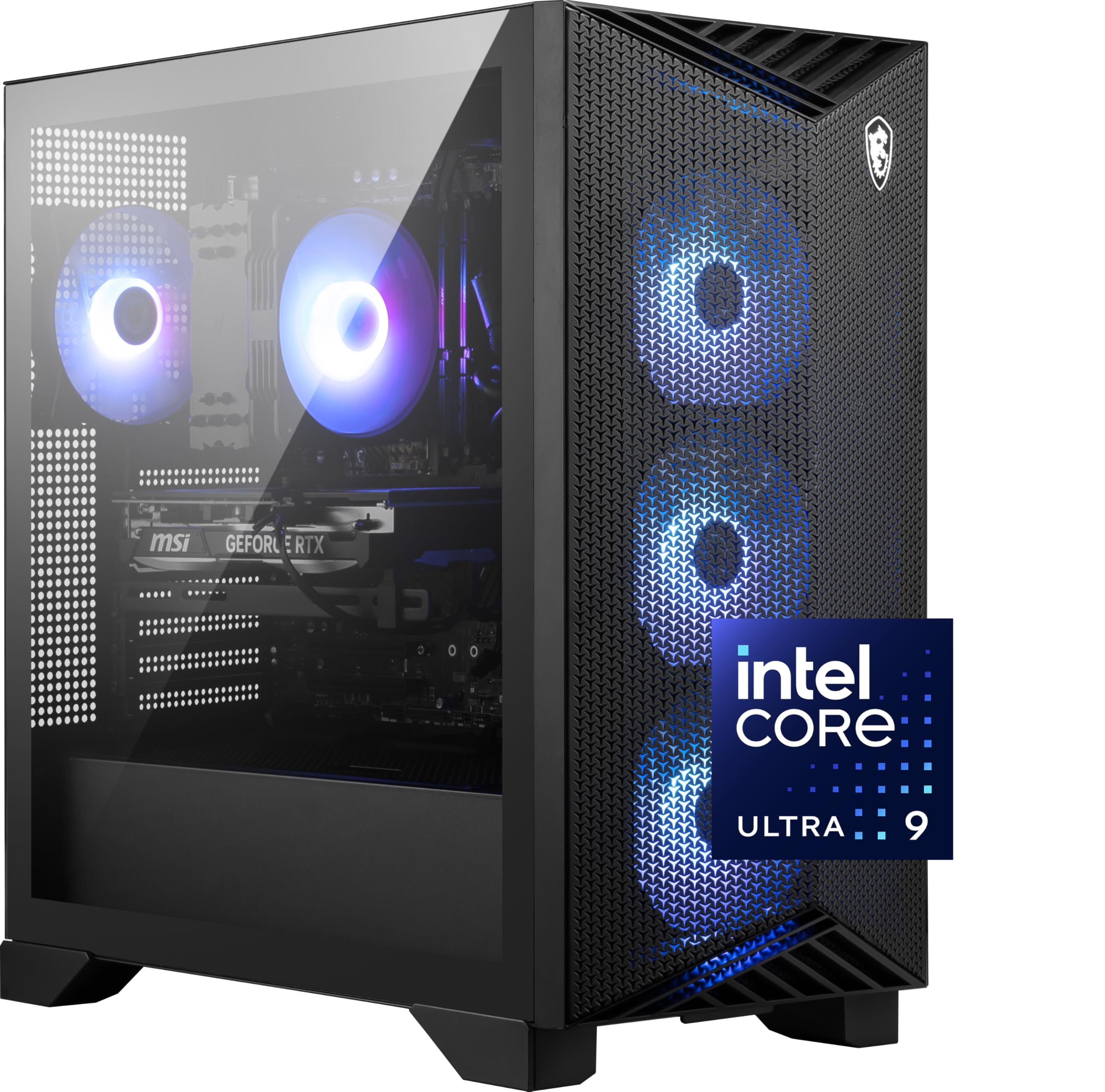MSI Aegis R2 AI Gaming Desktop: Intel Core Ultra 9 285, Geforce RTX 5070Ti, 32GB DDR5, 2TB M.2 NVMe SSD, Air Cooling, USB Type C, VR-Ready, Window 11 Home: C2NVR9-1452US