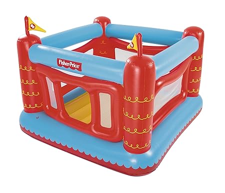 Bestway Fisher-Price Hüpfburg Hüpftastisch, 175 x 173 x 135 cm