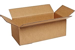 AVIDITI 12 x 6 x 4 Corrugated Cardboard Boxes, Long 12"L x 6"W x 4"H, Pack of 25 | Shipping, Packaging, Moving, Storage Box for Home or Business, Strong Wholesale Bulk Boxes