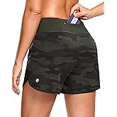 G Gradual Women's Running Shorts with Mesh Liner 3" Workout Athletic Shorts for Women with Phone Pockets
