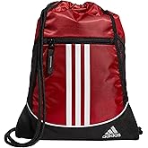 adidas Alliance Sackpack – Drawstring Backpack for Sports, Small Gym Bag