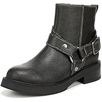 Amazon.com | ECCO Women's Gruuv Pull On Mid Fashion Boot, BLACK, 4