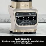 Ninja Foodi Blender & Soup Maker 1000W 1.7L Glass Jug Stone Gold HB150UKSTGD view 6