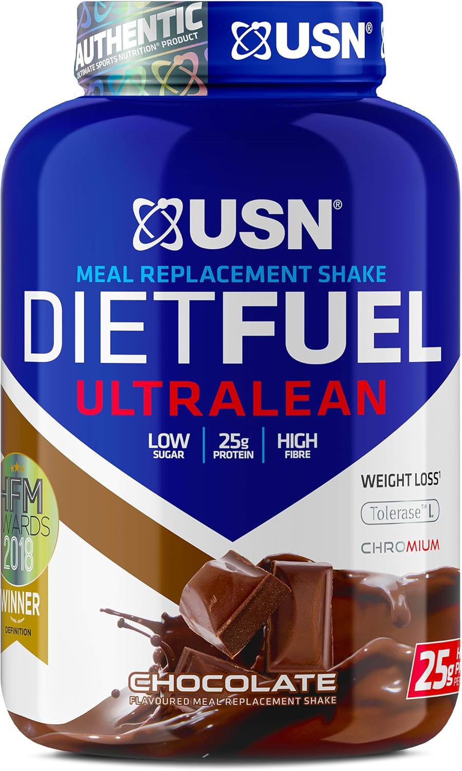 USN Diet Fuel Ultralean Weight Control Meal Replacement Protein Shake