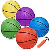 Mini Basketball Set - 5 Pack 6" Small Balls with