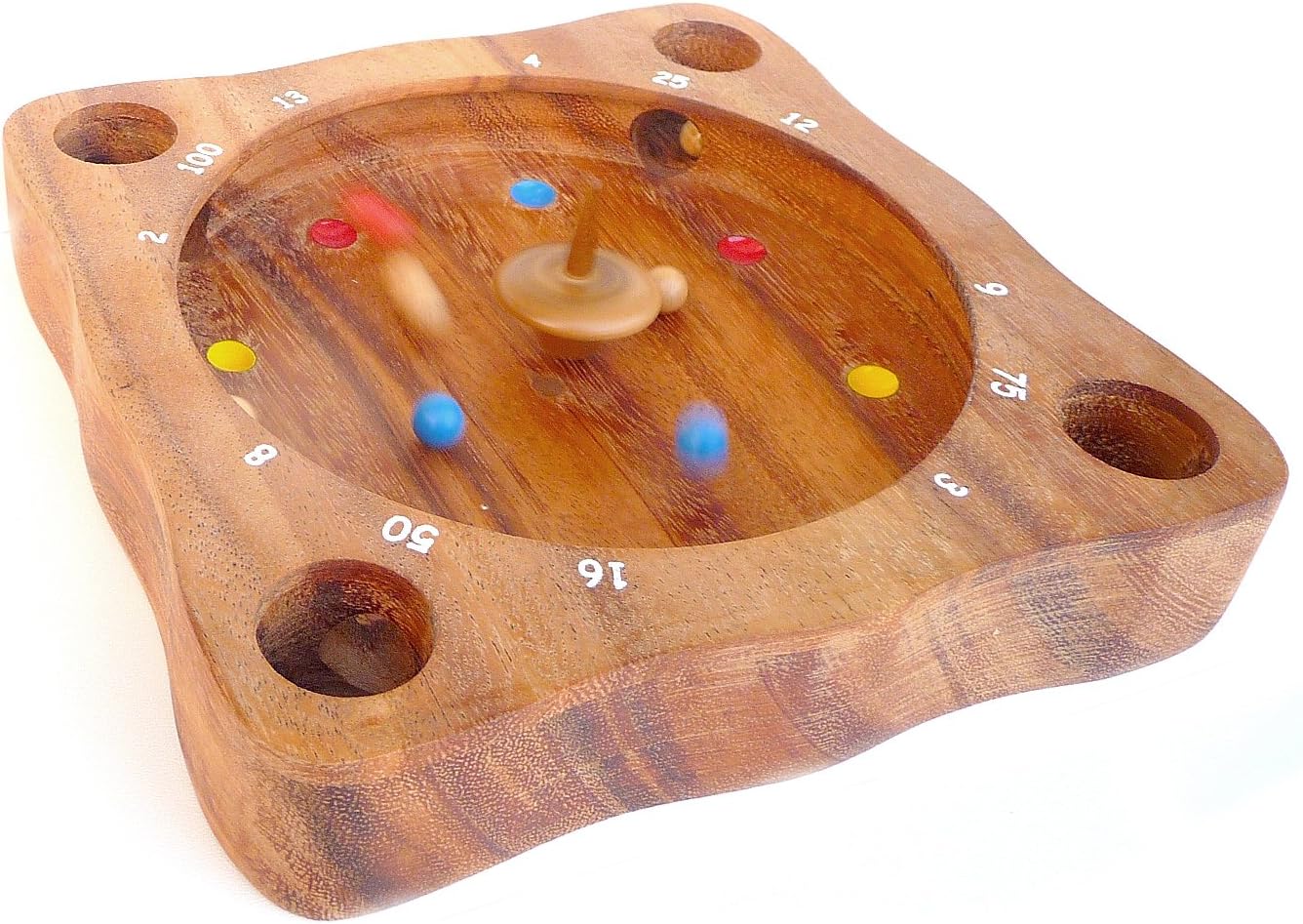 Logica Giochi Art. Tyrolean Roulette - Roulette in Teak Fine Wood - Multiplayer Board Game - Image 3