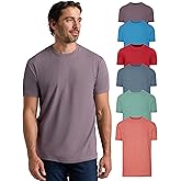 True Classic Mens T-Shirts – Short Sleeve Crew Neck T Shirts for Man, Cotton Blend Plain Novelty Men's T-Shirts