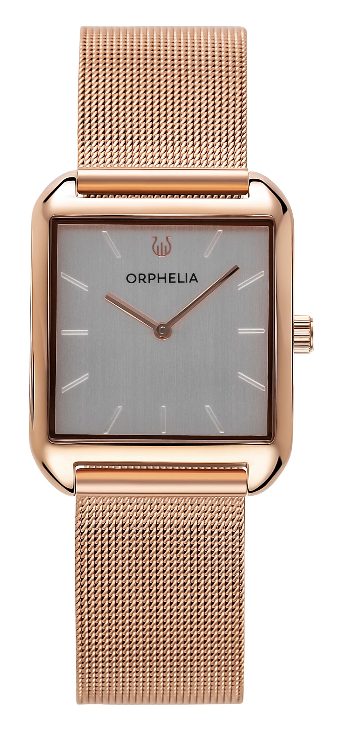 Orphelia Ladies Analogue Watch Olivia Stainless Steel Rose Gold