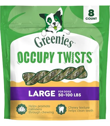 Amazon.com : Greenies Occupy Twists Natural Dog Treats Petite