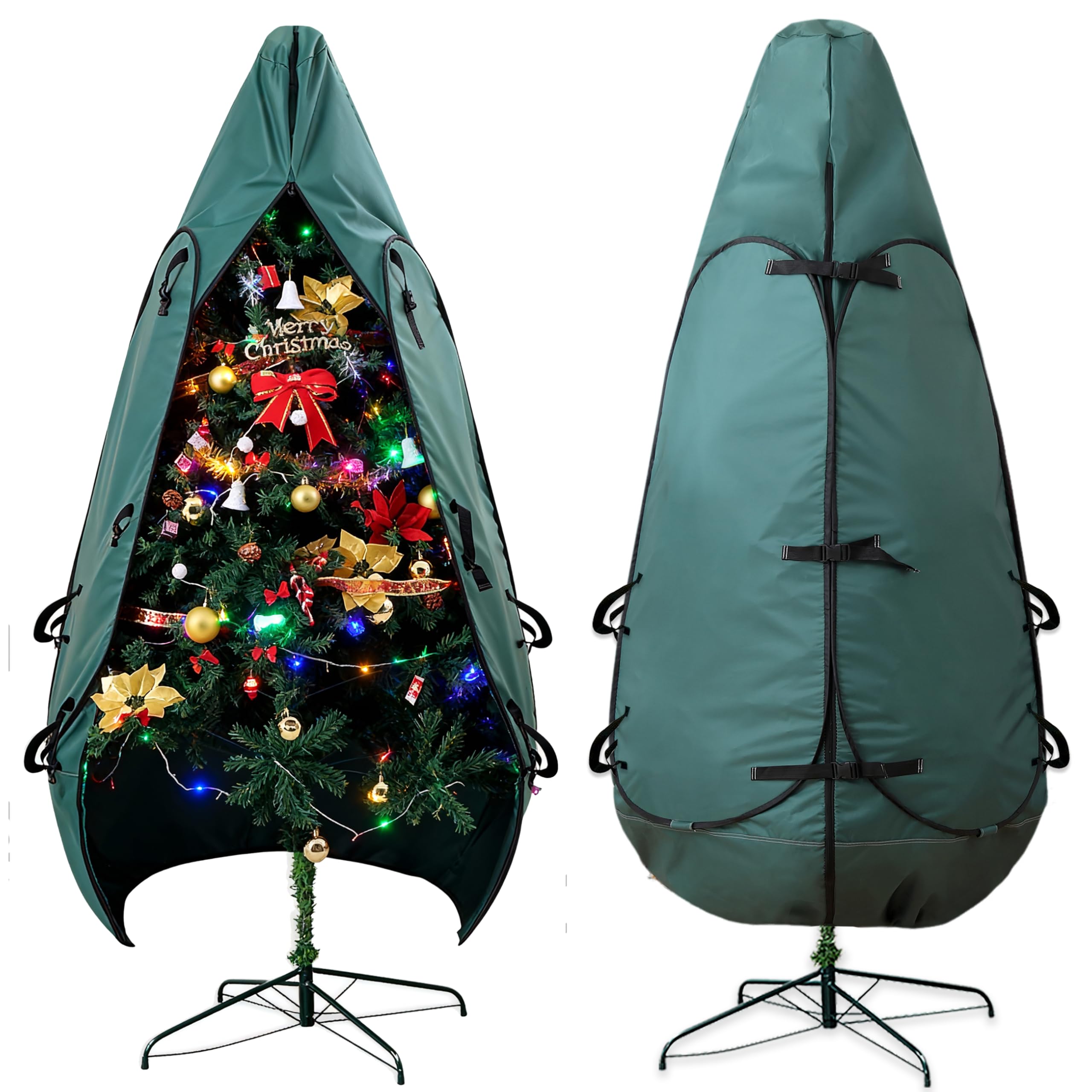 Upright Christmas Tree Storage Bag - 7.5 Ft, Artificial Tree Cover