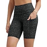 ODODOS Women's Tummy Control Biker Shorts 2.0 with Pockets High Waist Athletic Workout Yoga Shorts-3.5''/ 5"/ 8" / 10" Inseam