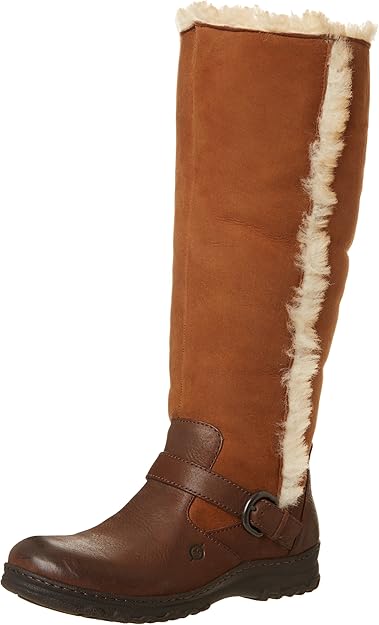 born winter boots with shearling