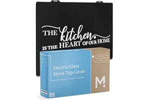 Meliusly® Stove Top Covers for Electric Stove (20.5x28.5) - Electric Stove Cover, Glass Top Stove Cover, Ceramic Glass Cooktop Protector, Full Stove Covers for Electric Stovetop, Flat Top Oven Cover