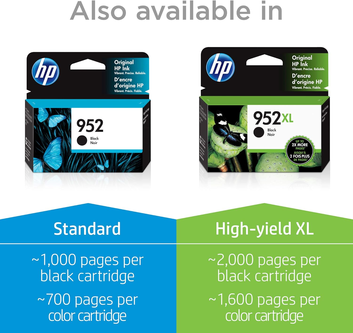 HP 952 | 3 Ink Cartridges | Cyan, Magenta, Yellow | L0S49AN, L0S52AN, L0S55AN: Office Products